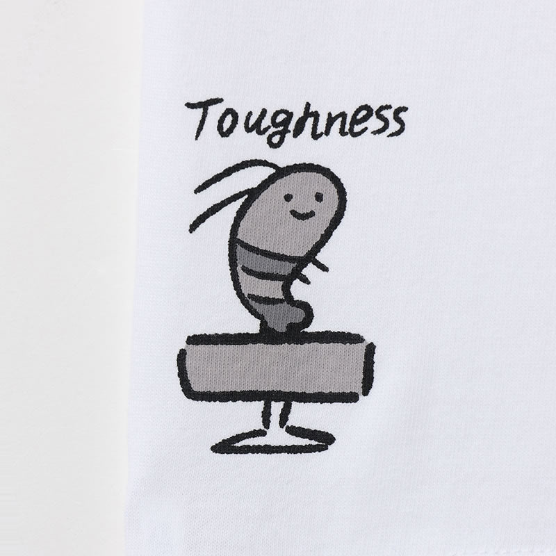 ホワイトタイガーとブラックタイガー Tシャツ 軽い火傷でよかったね